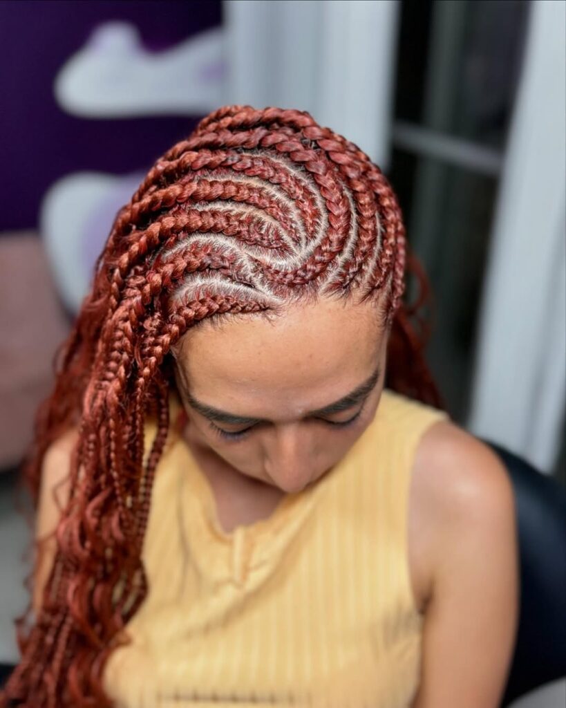 
goddess braids